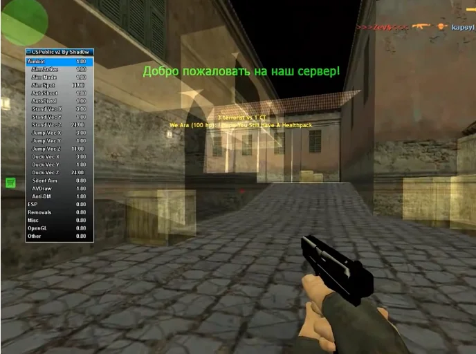 Скачать Чит для CS 1.6 (КС 1.6) «CS Public satedit v2»