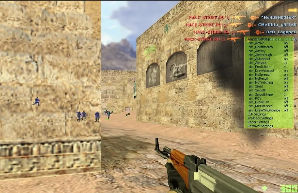 Скачать Чит для CS 1.6 (КС 1.6) «MPH Aimbot v22»