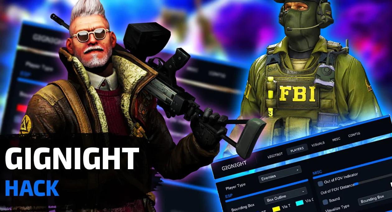 Скачать Чит для CS 1.6 (КС 1.6) «GigNight Hack» (Counter-Strike 1.6)
