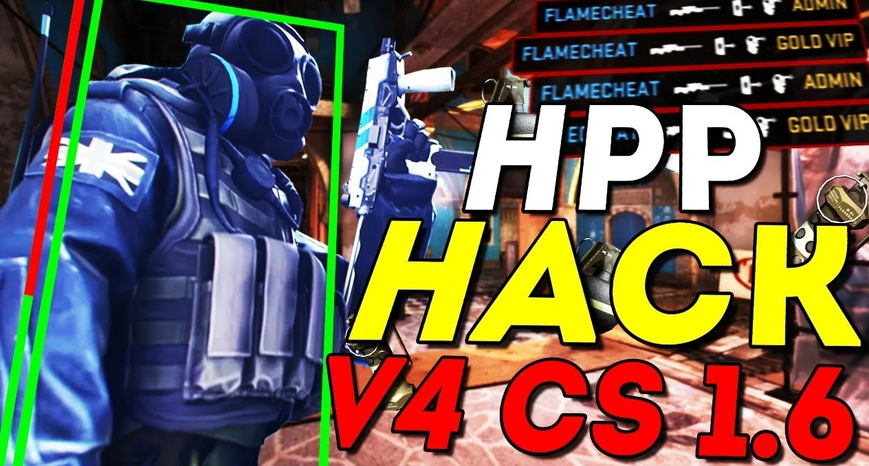 Скачать Чит для CS 1.6 (КС 1.6) HPP Hack v4