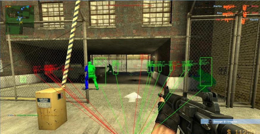 Скачать Чит для CS:S v34 (КС:С в34 ) ВХ (Wallhack)
