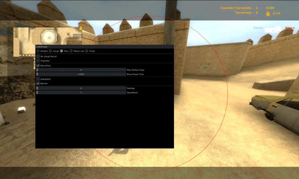 Скачать Чит для CS:S (КС Соурс) Bigcopypasta