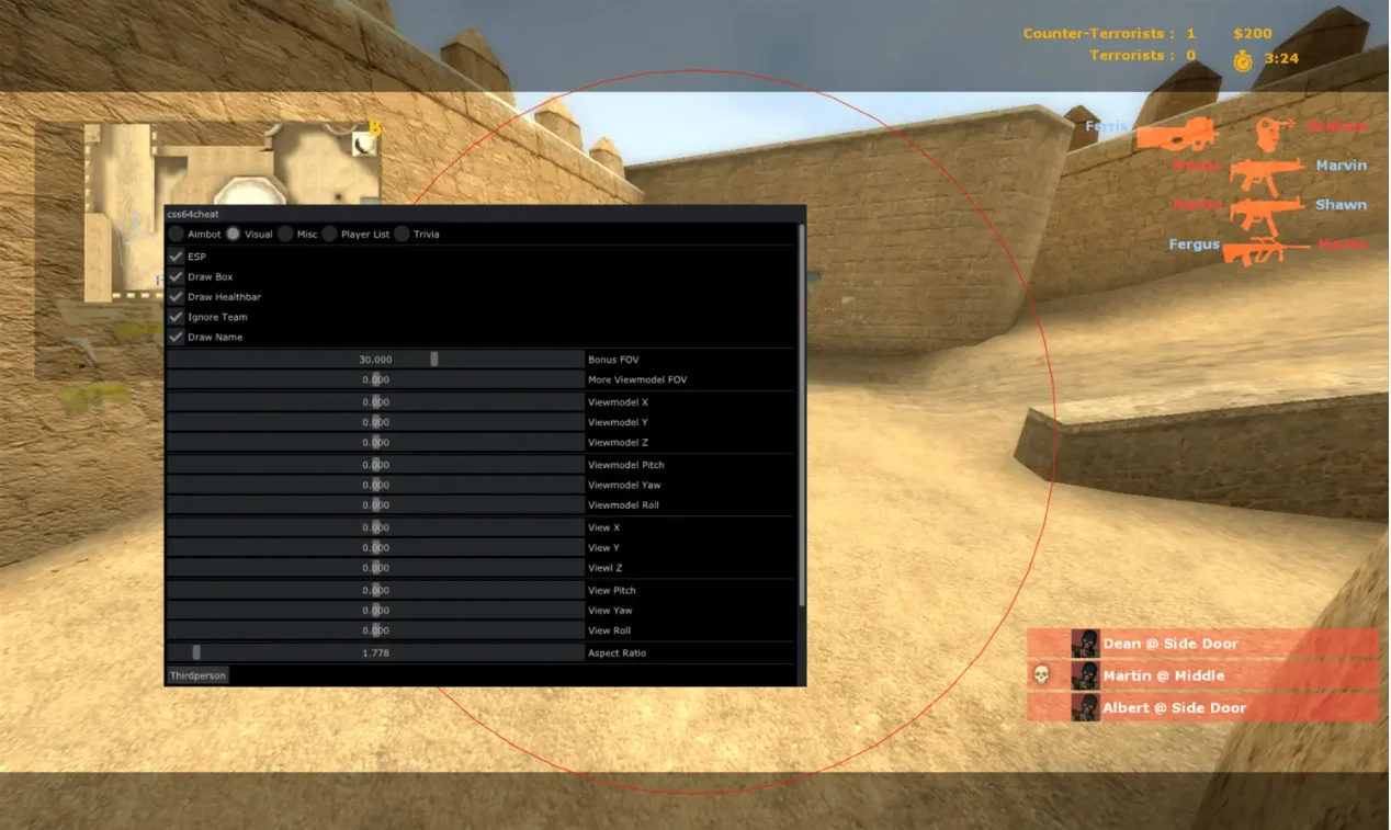 Скачать Чит для CS:S (КС Соурс) Bigcopypasta