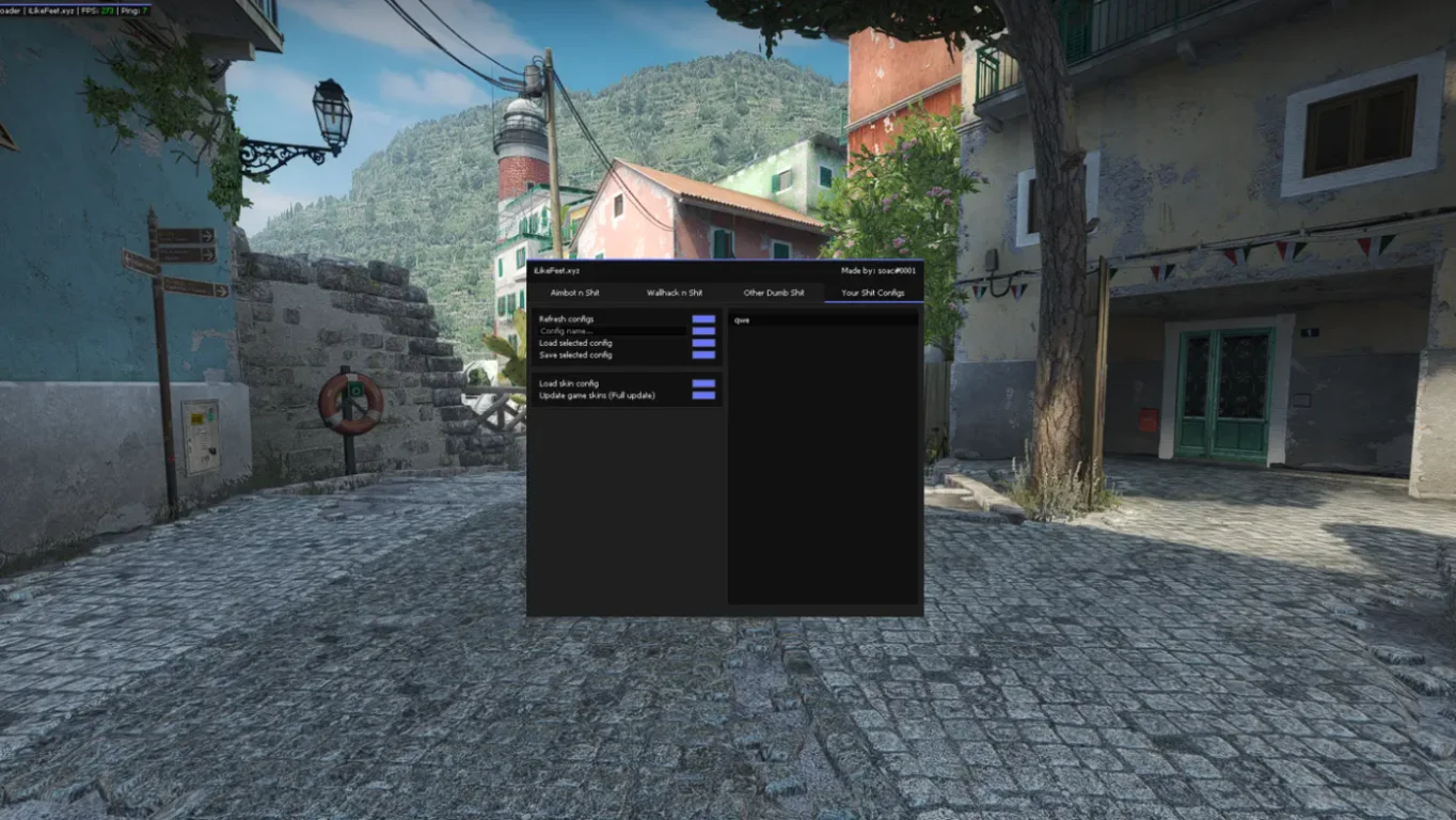 Скачать Чит для CS:GO (КС ГО) ILikeFeet