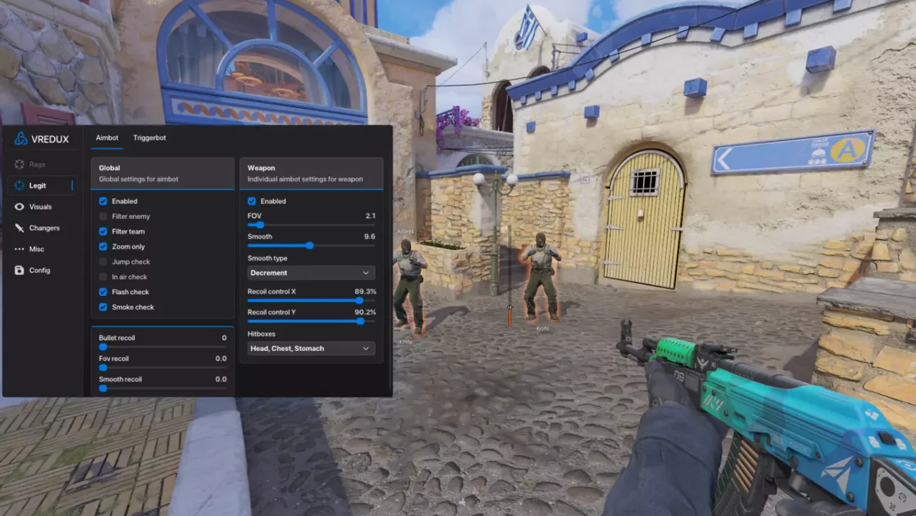 Скачать Чит для CS 2 (КС 2) VRedux