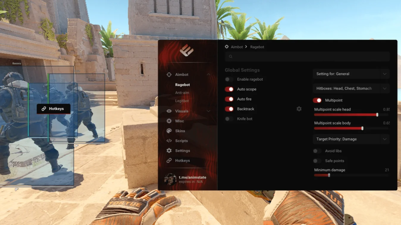 Скачать Чит для CS 2 (КС 2) HVH Enigma v2