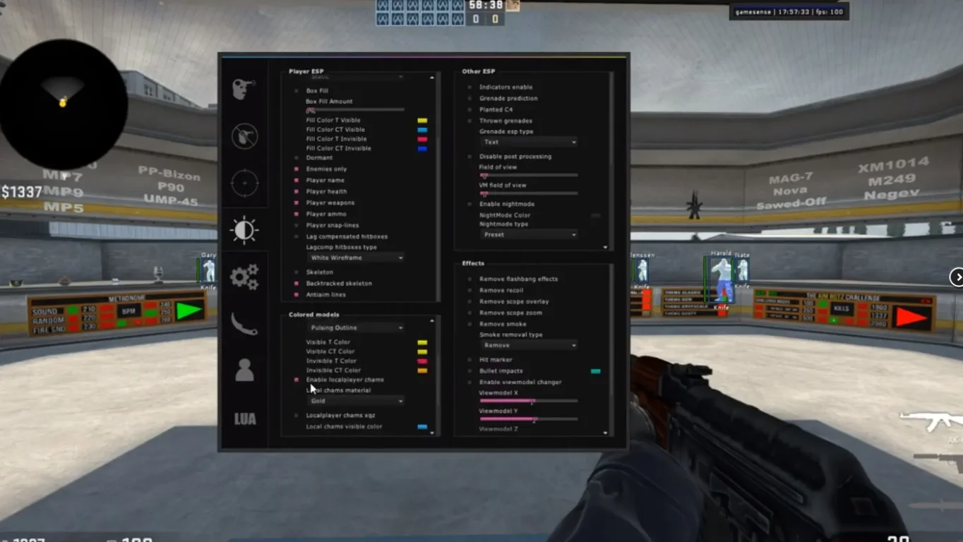 Скачать Чит для CS:GO (КС ГО) «Skeet»