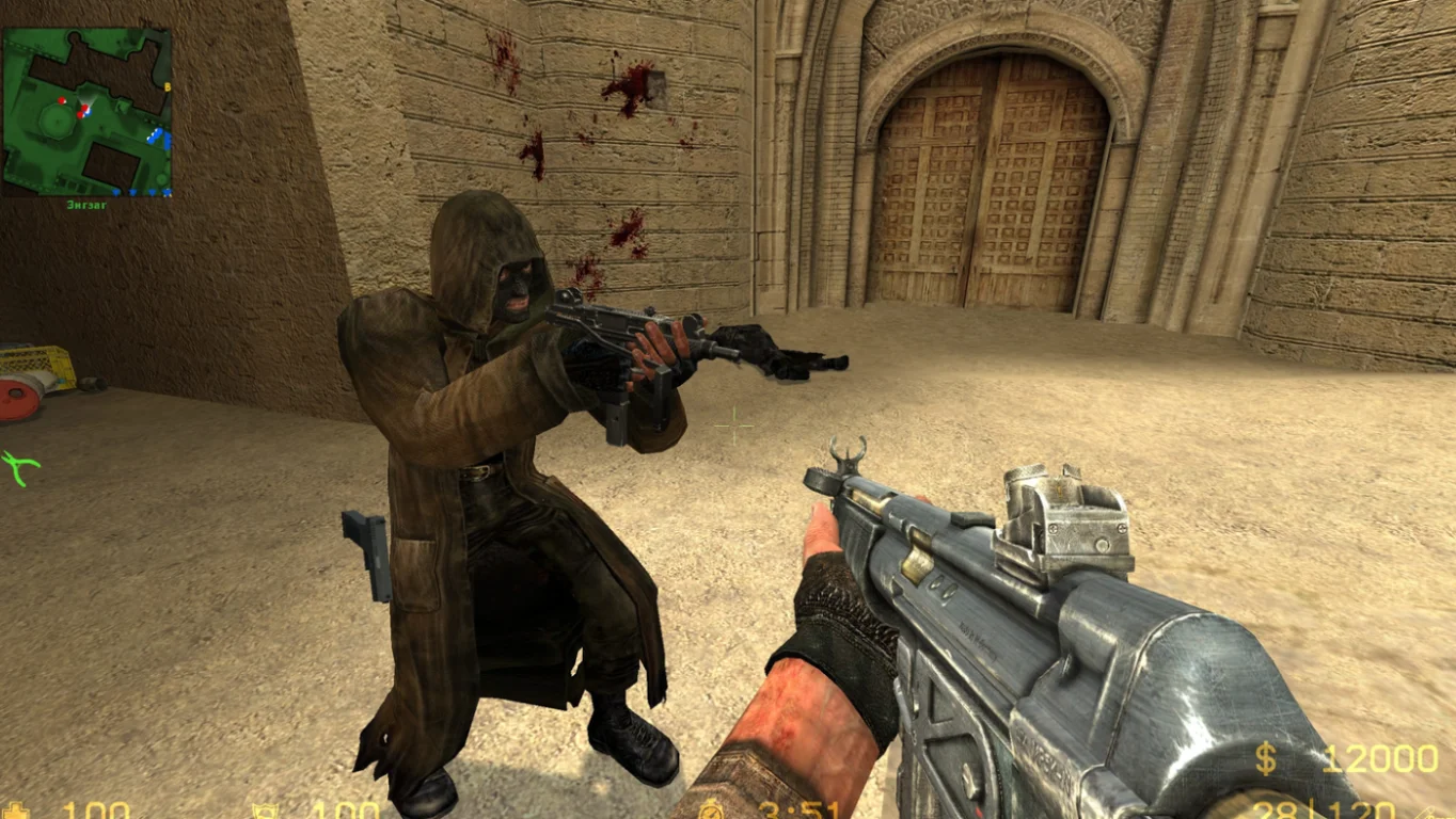 Скачать CS:S v34 (КС:С) в34 - Stalker